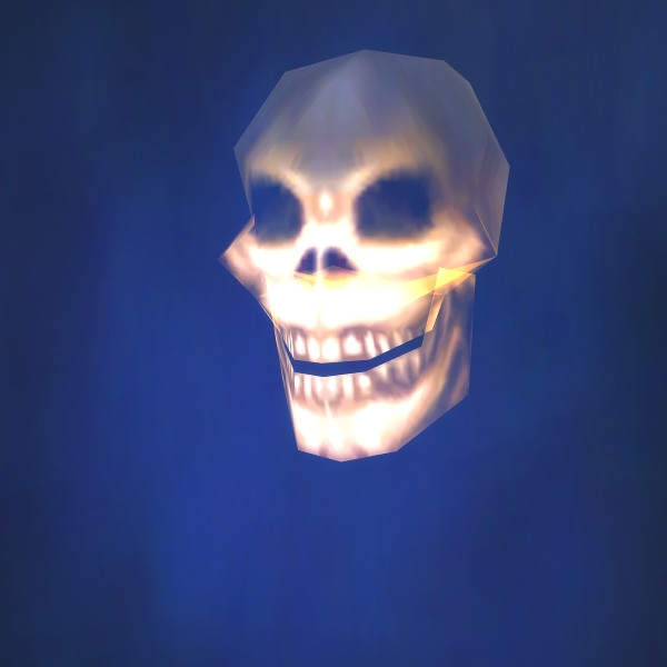 Ghostly Skull