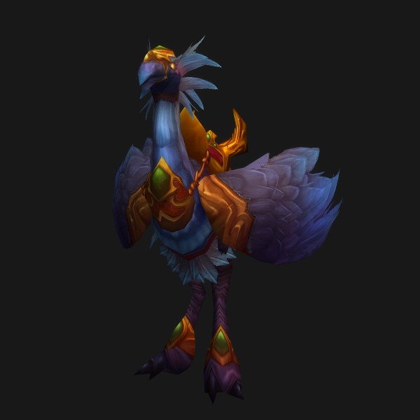 Silvermoon Hawkstrider mount visual