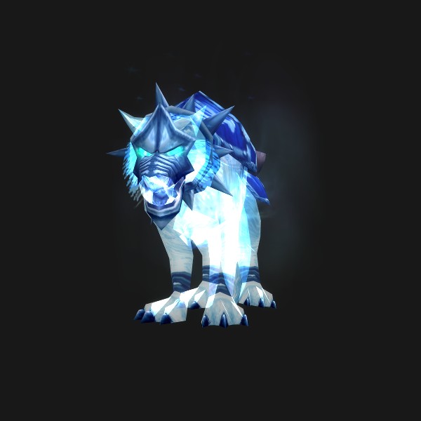 Spectral Wolf mount visual