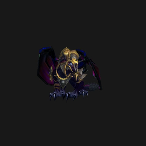 Cataclysmic Gladiator's Twilight Drake mount visual