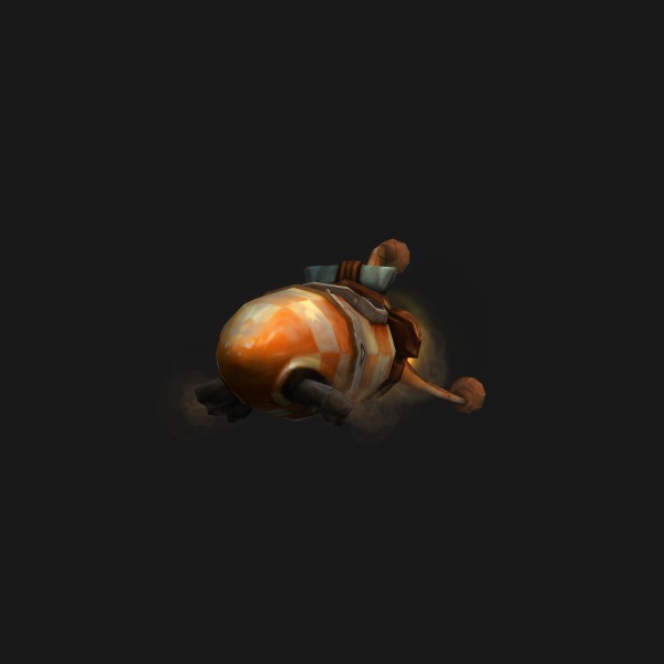 Geosynchronous World Spinner mount visual