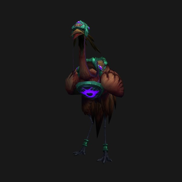 Jungle Riding Crane mount visual