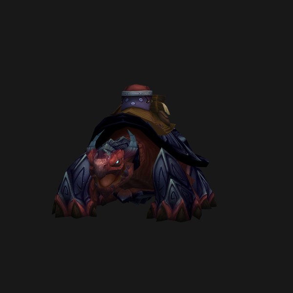 Red Dragon Turtle mount visual