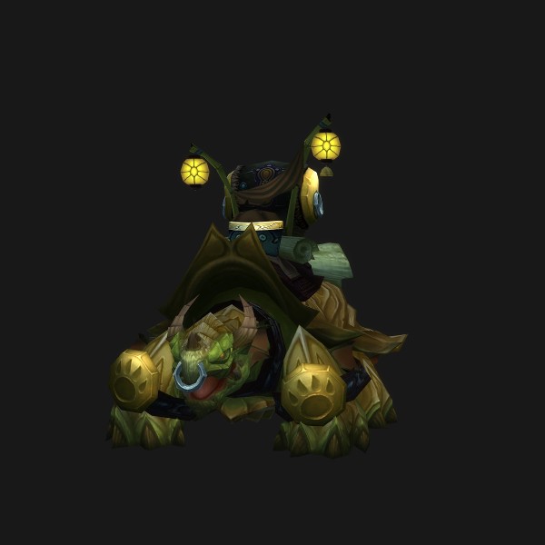 Great Green Dragon Turtle mount visual