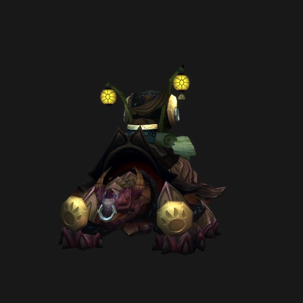 Great Purple Dragon Turtle mount visual