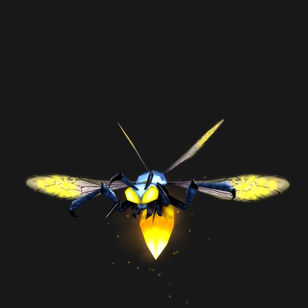 Glittering Amberfly