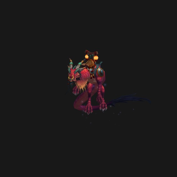 Thundering Ruby Cloud Serpent mount visual