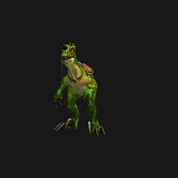Green Primal Raptor mount visual