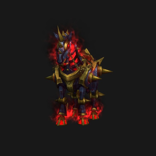 Warforged Nightmare mount visual