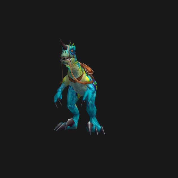 Turquoise Raptor mount visual
