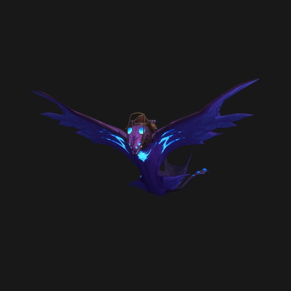 Vibrant Mana Ray mount visual