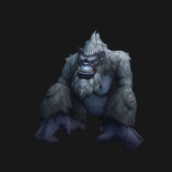 Enraged Silverback Gorilla