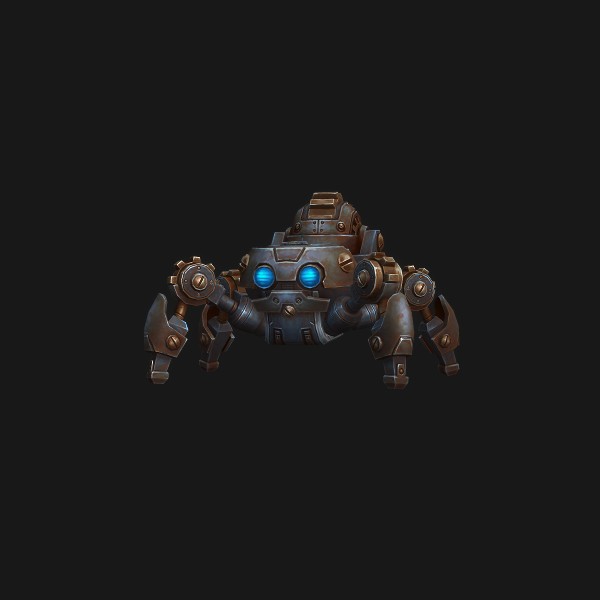 Rusty Mechanocrawler mount visual