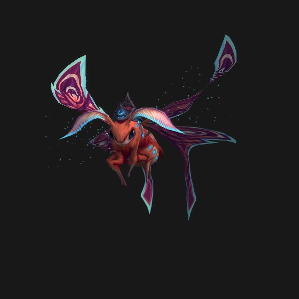 Amber Ardenmoth mount visual