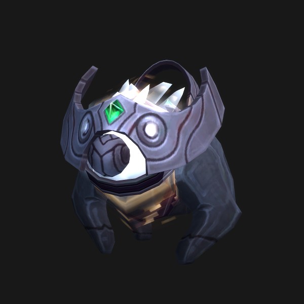 Darkened Vombata mount visual